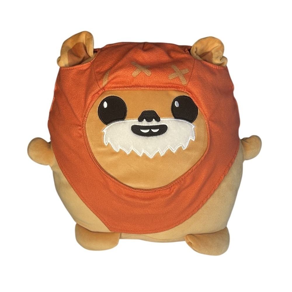 Star‎ Wars 10"  Ewok Plush Cuutopia Disney Official Mattel Soft Stuffed Toy
